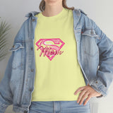 Today's Single Mom Superwoman Unisex Heavy Cotton Tee
