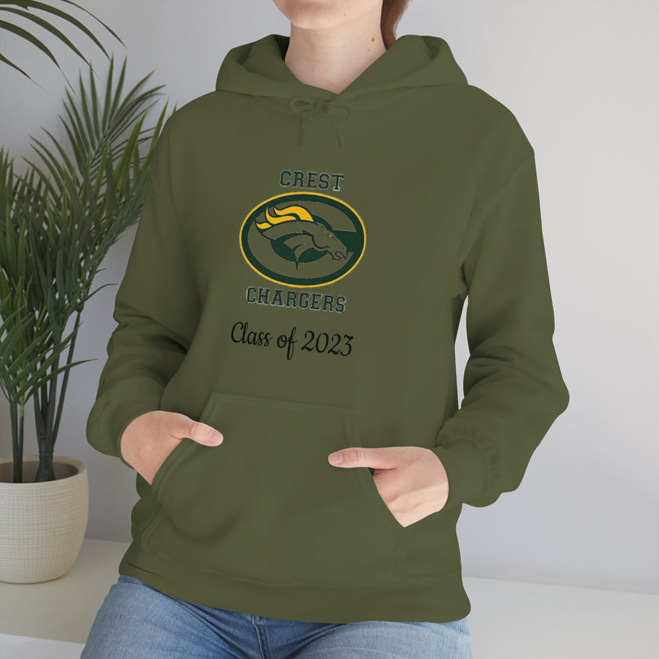 Crest HS Class of 2023 Unisex Heavy Blend™ Hooded Sweatshirt