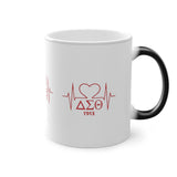 Delta Heartbeat Magic Mug, 11oz