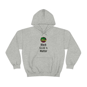 Black C.E.O.'s Matter Hooded Sweatshirt