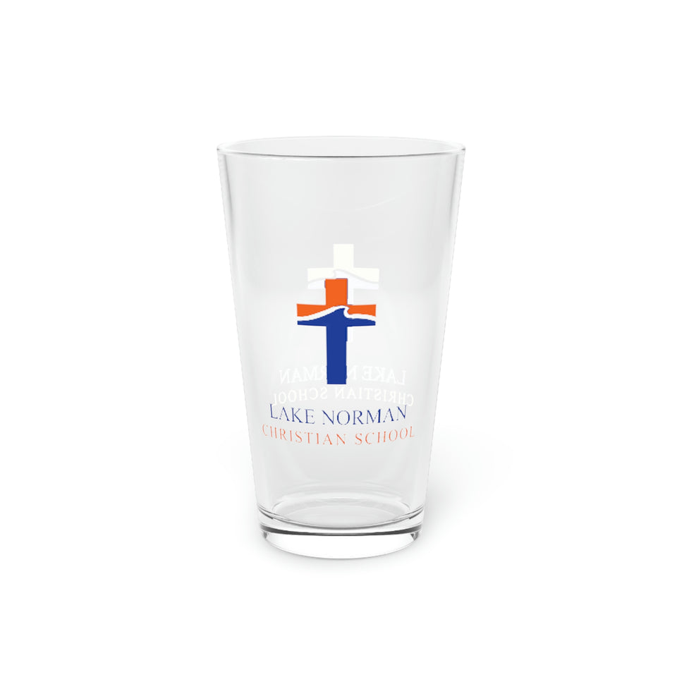 Lake Norman Christian School Pint Glass, 16oz