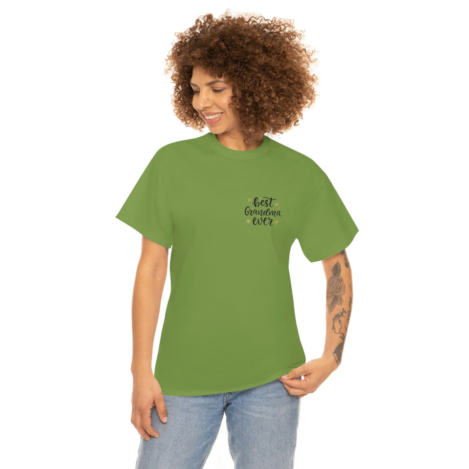 Best Grandma Ever Unisex Heavy Cotton Tee