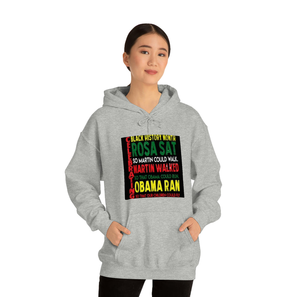 Celebrating Black History Month Unisex Heavy Blend™ Hooded Sweatshirt