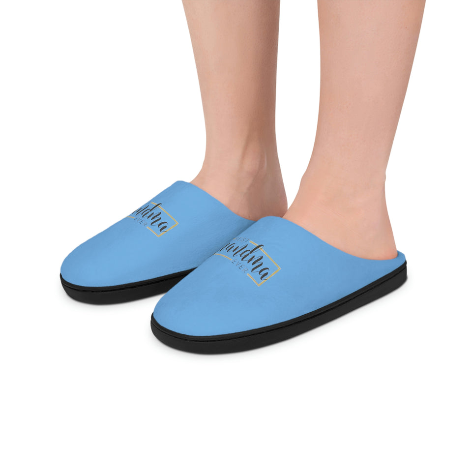 Best Grandma Ever Women's Indoor Slippers