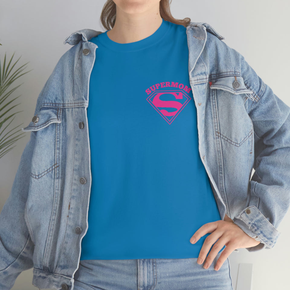 Super Mom Unisex Heavy Cotton Tee