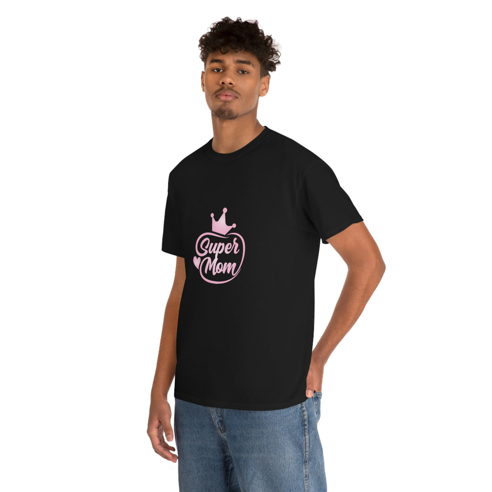 Super Mom Unisex Heavy Cotton Tee