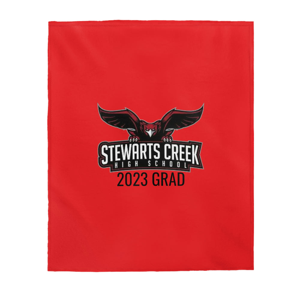 Stewarts Creek HS Class of 2023 Plush Blanket