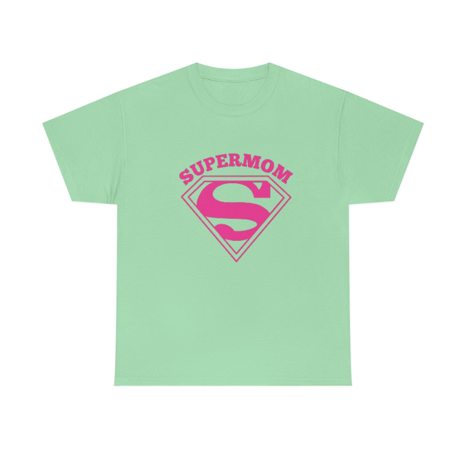 Super Mom Unisex Heavy Cotton Tee