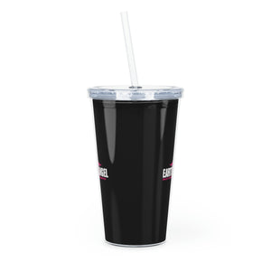 Earth Angel Plastic Tumbler with Straw