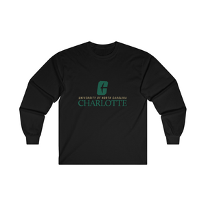 UNCC Ultra Cotton Long Sleeve Tee