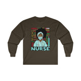Black Nurse Long Sleeve Tee