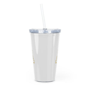 Appalachian State Plastic Tumbler with Straw