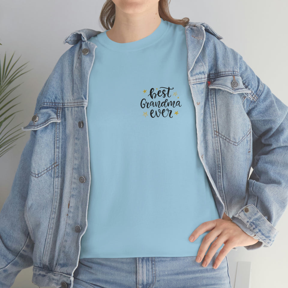 Best Grandma Ever Unisex Heavy Cotton Tee