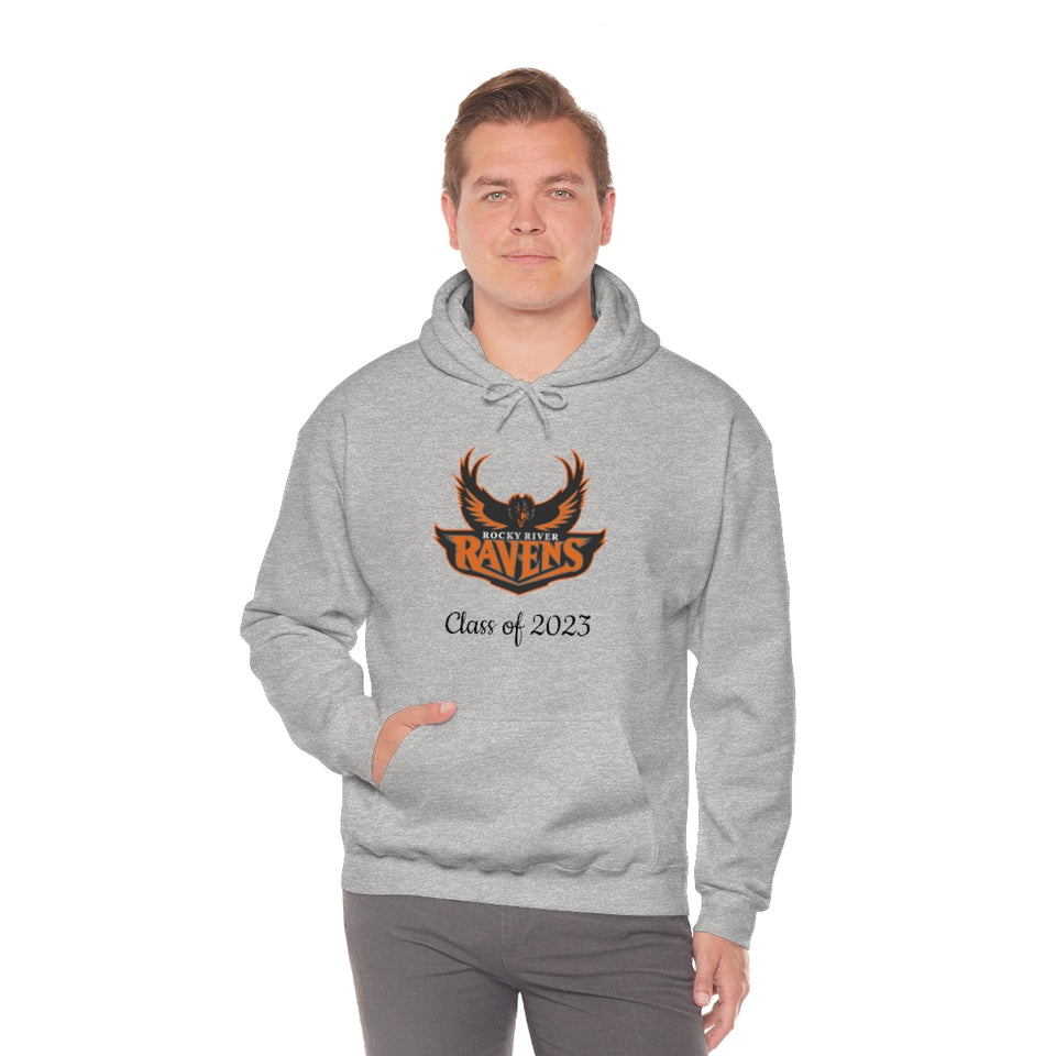 Rocky River Class of 2023 Unisex Heavy Blend™ Hooded Sweatshirt