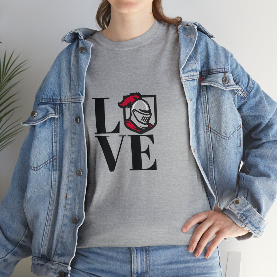 LOVE Belmont Abbey Unisex Heavy Cotton Tee