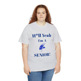 H*ll Yeah! Elizabeth City State Vikings Senior Unisex Heavy Cotton Tee