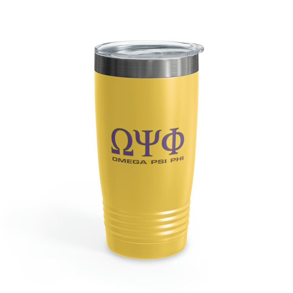 Omega Psi Phi Ringneck Tumbler, 20oz