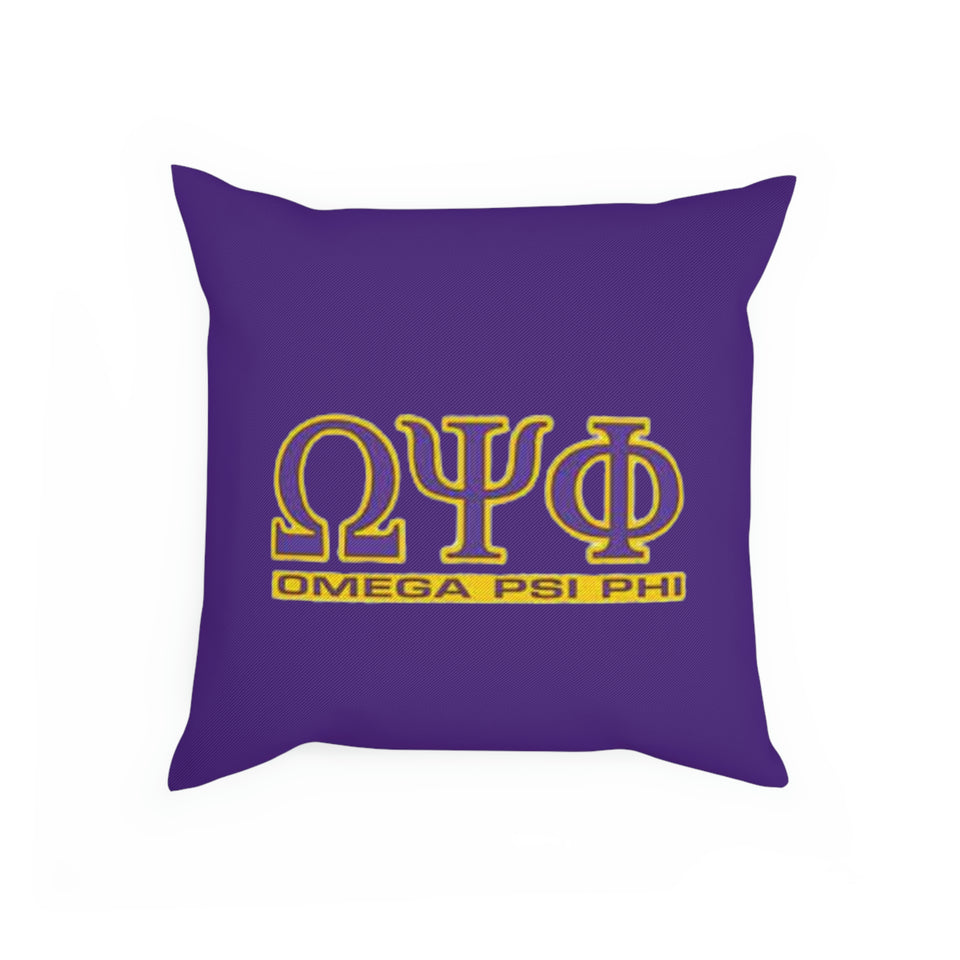 Omega Psi Phi Cushion