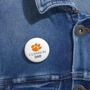 Clemson University Dad Pin Buttons