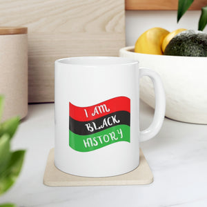 I Am Black History Ceramic Mug 11oz