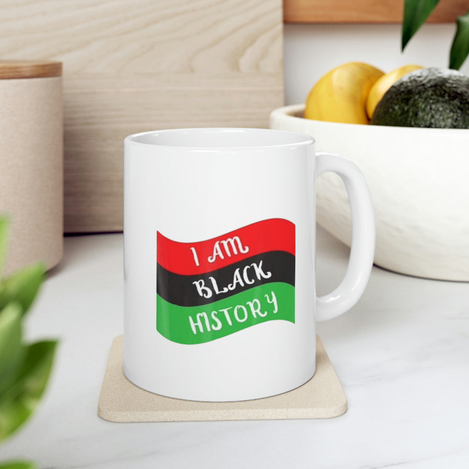 I Am Black History Ceramic Mug 11oz