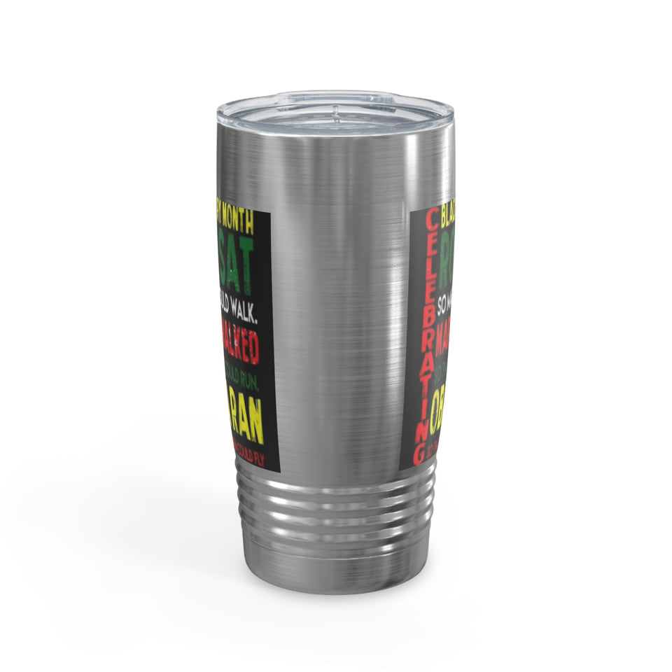 Celebrating Black History Month Ringneck Tumbler, 20oz