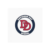 Davidson Day Square Magnet