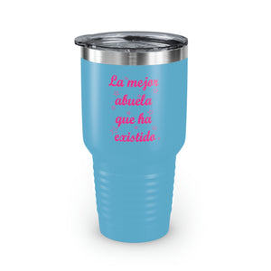 Best Grandma Ever Spanish Ringneck Tumbler, 30oz