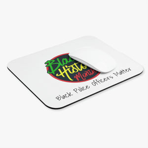 Black Police Officers Matter Mouse Pad (Rectangle)