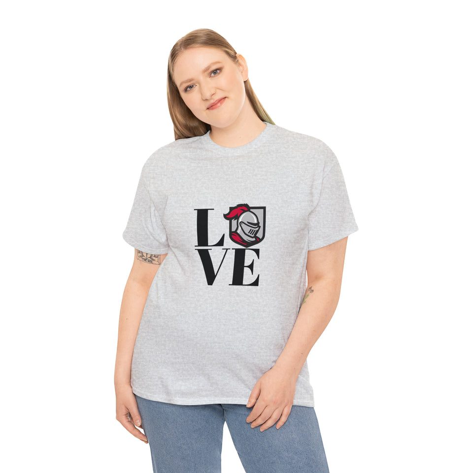 LOVE Belmont Abbey Unisex Heavy Cotton Tee