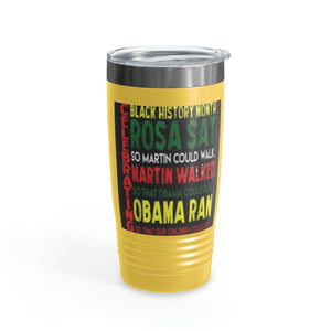 Celebrating Black History Month Ringneck Tumbler, 20oz