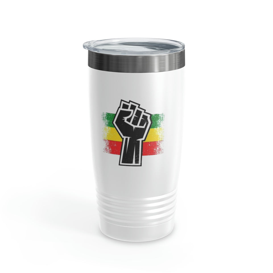 Black Fist Ringneck Tumbler, 20oz