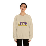Omega Psi Phi Unisex Heavy Blend™ Crewneck Sweatshirt