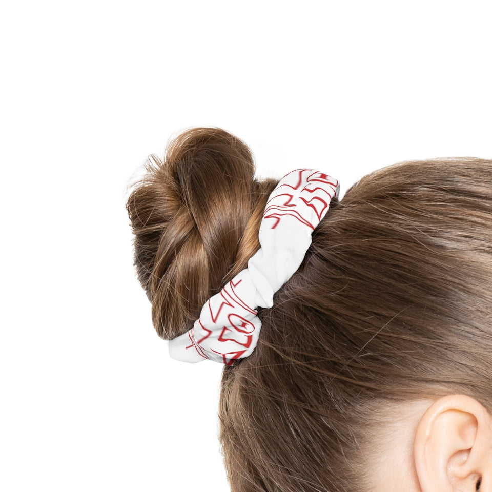 Delta Heartbeat Scrunchie