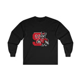 NC State Ultra Cotton Long Sleeve Tee