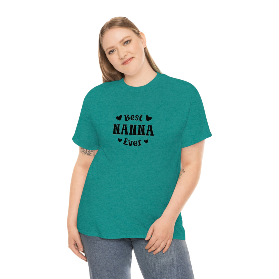 Best Nanna Ever Unisex Heavy Cotton Tee