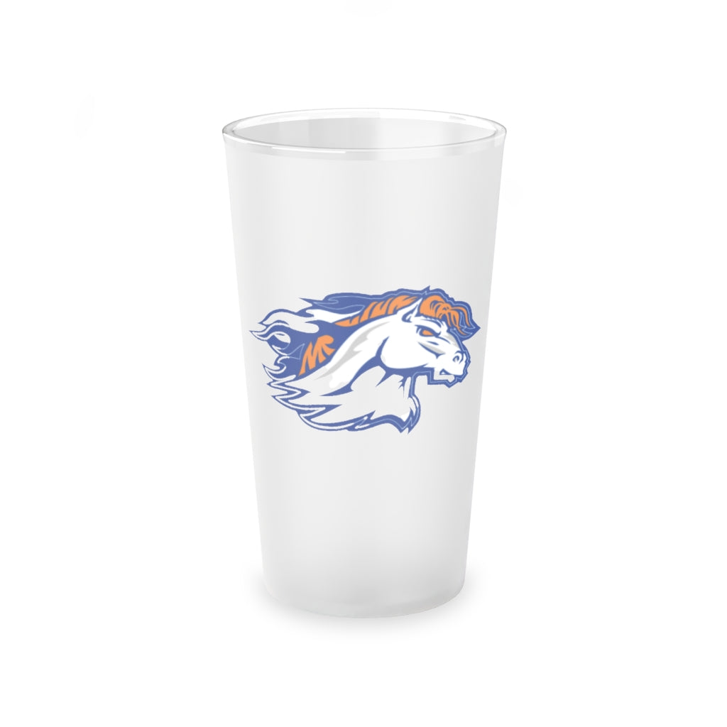 Marvin Ridge HS Frosted Pint Glass, 16oz