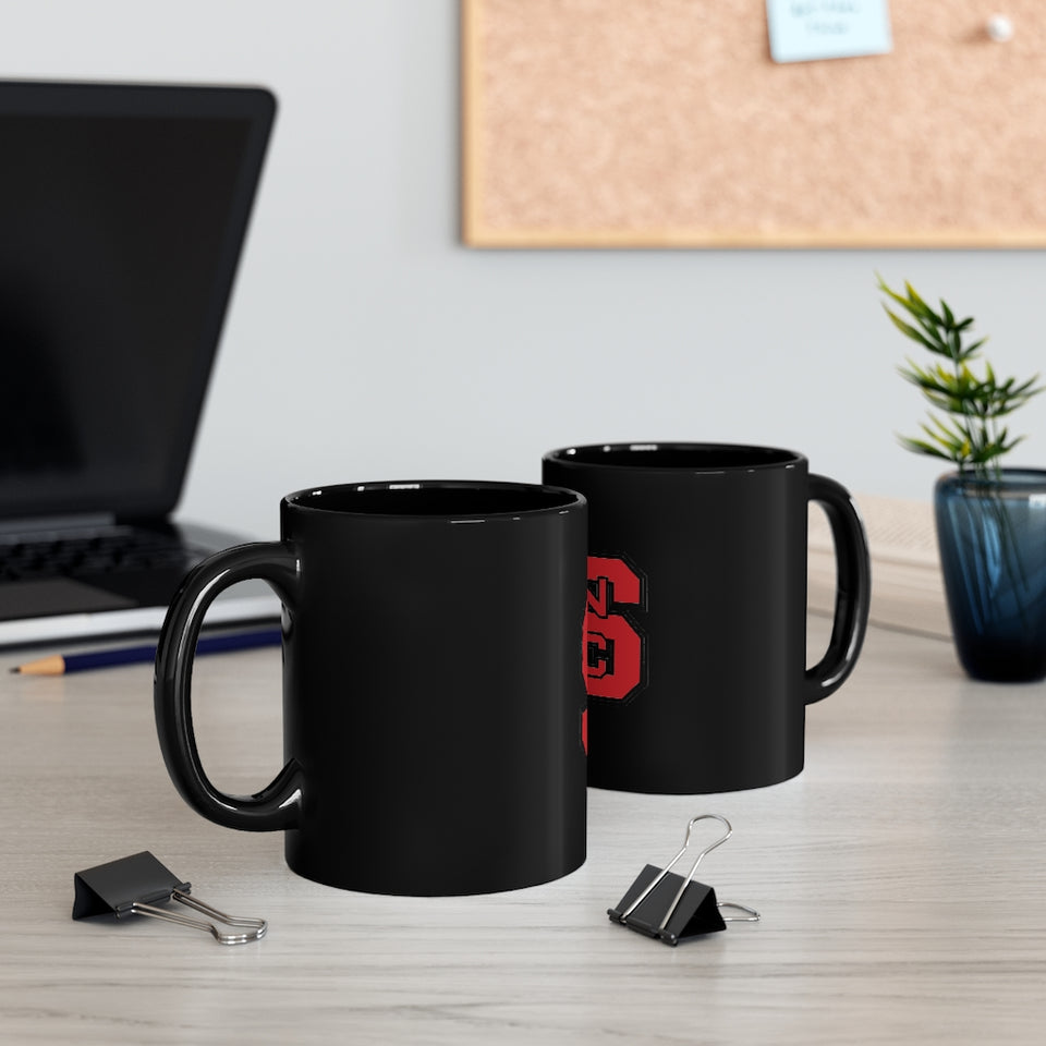 NCSU 11oz Black Mug