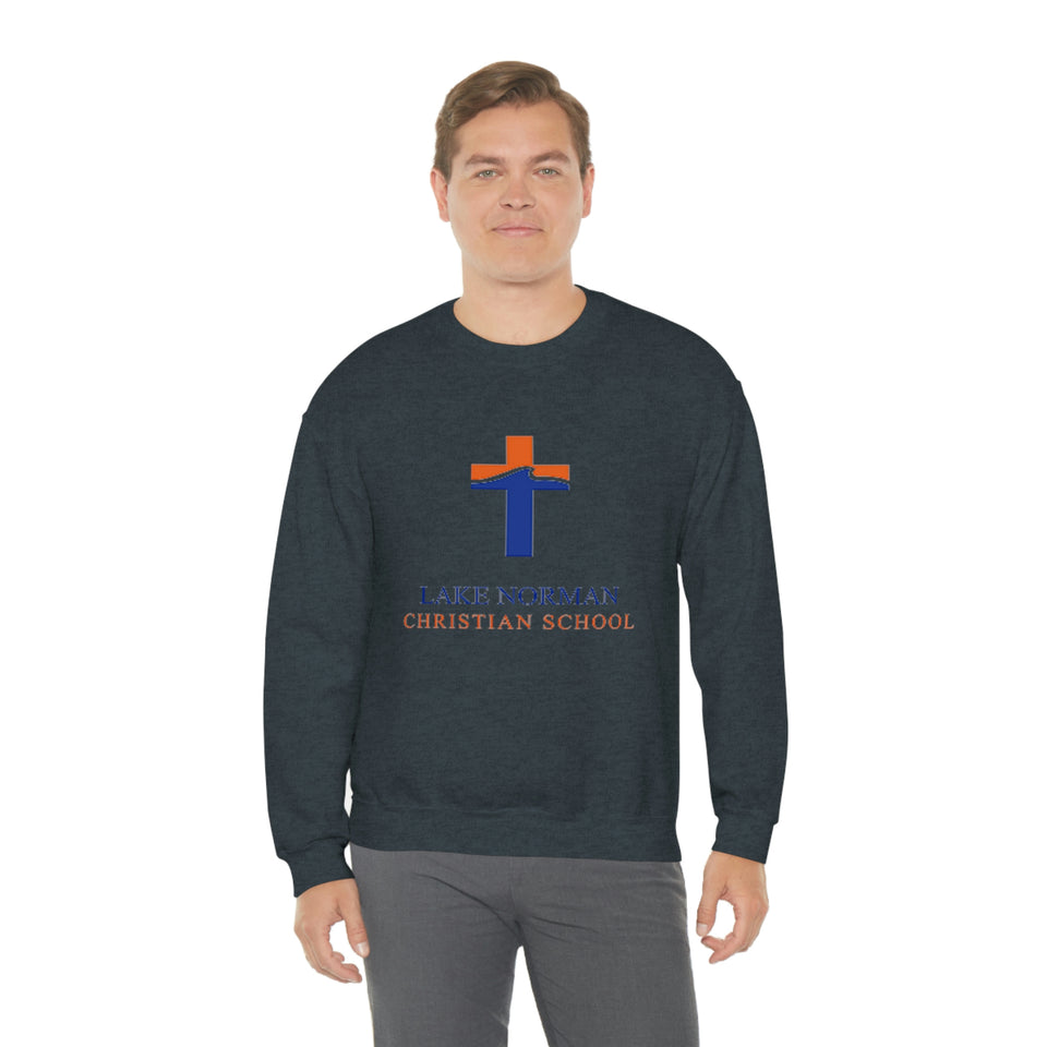 Lake Norman Christian School Unisex Heavy Blend™ Crewneck Sweatshirt