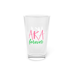 AKA Forever Pint Glass, 16oz