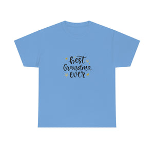 Best Grandma Ever Unisex Heavy Cotton Tee
