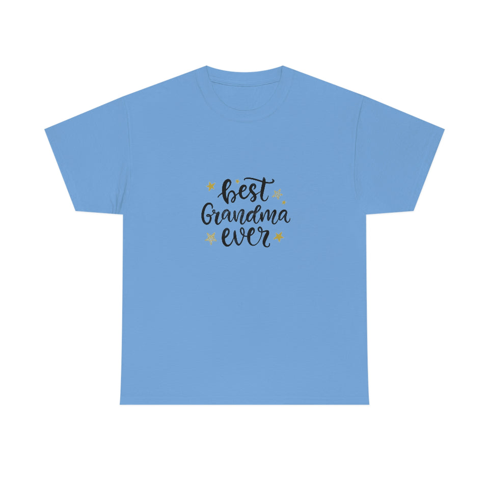 Best Grandma Ever Unisex Heavy Cotton Tee