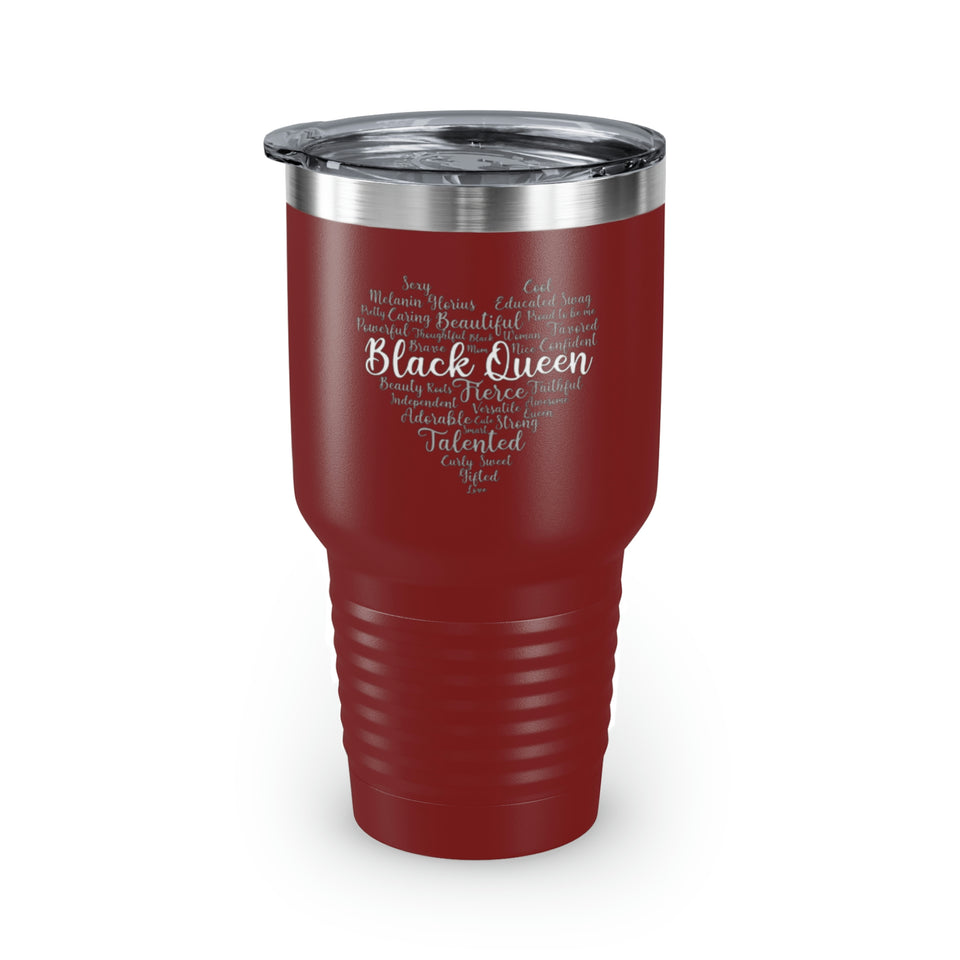 Black Queen Ringneck Tumbler, 30oz