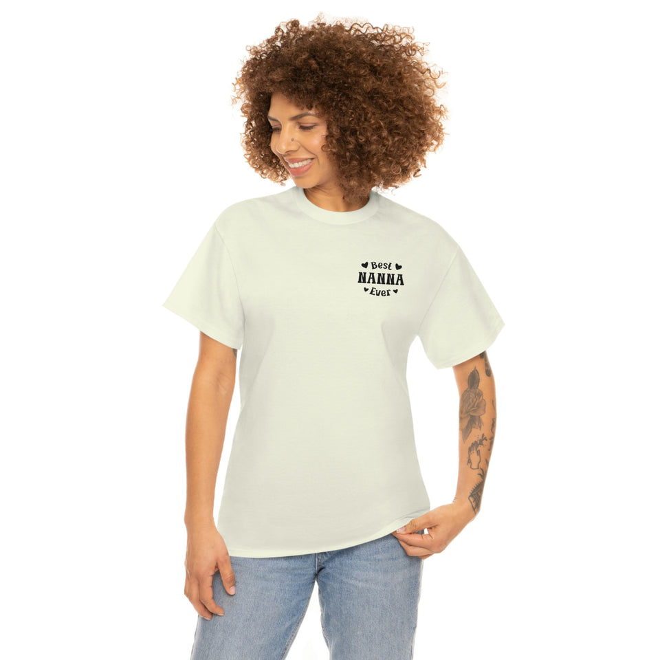 Best Nanna Ever Unisex Heavy Cotton Tee