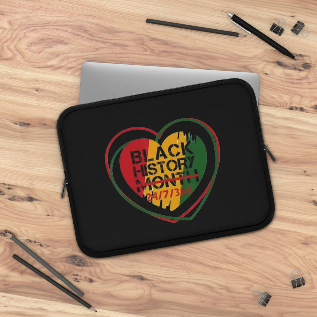 Black History 24/7/365 Laptop Sleeve