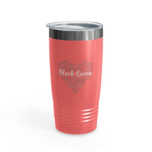 Black Queen Ringneck Tumbler, 20oz