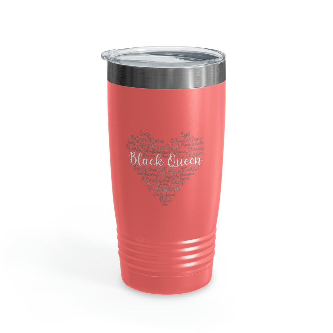 Black Queen Ringneck Tumbler, 20oz