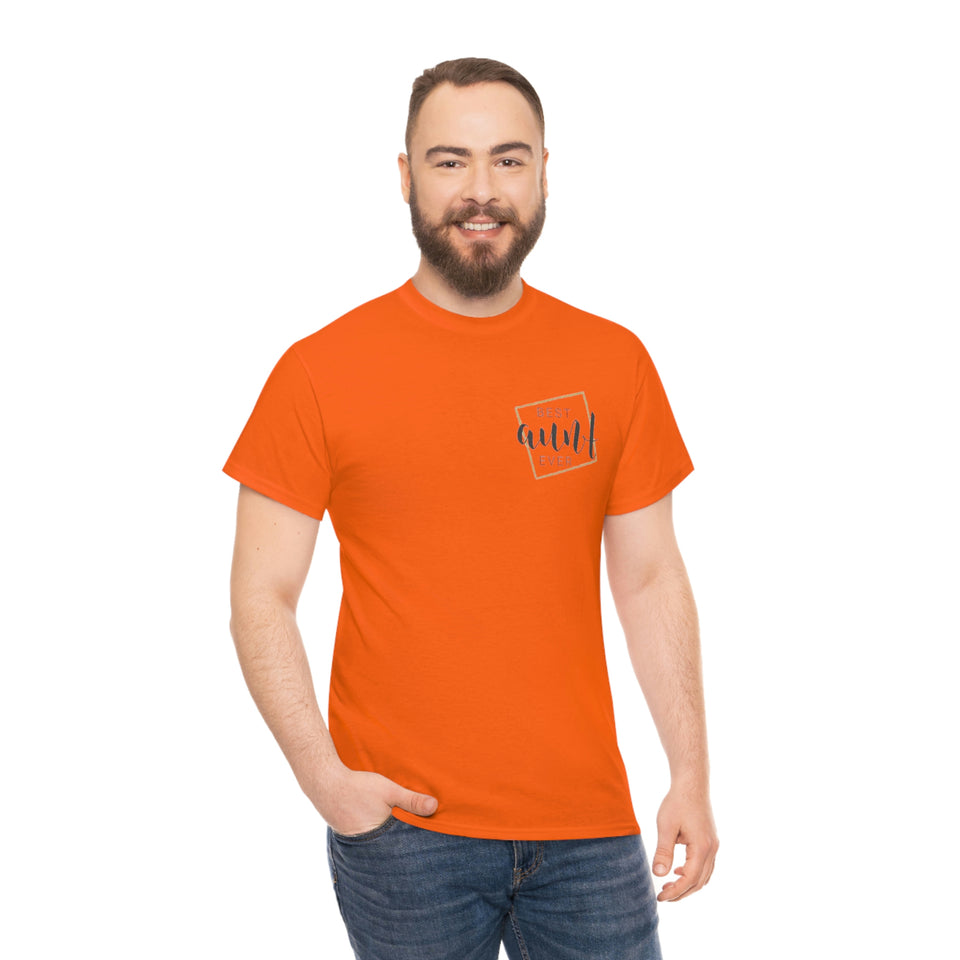 Best Aunt Ever Unisex Heavy Cotton Tee