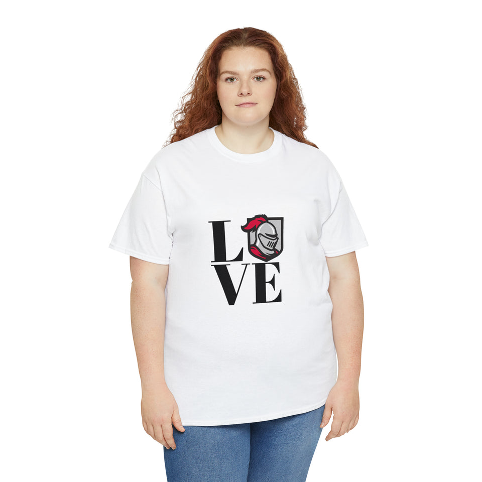 LOVE Belmont Abbey Unisex Heavy Cotton Tee
