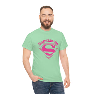 Super Mom Unisex Heavy Cotton Tee